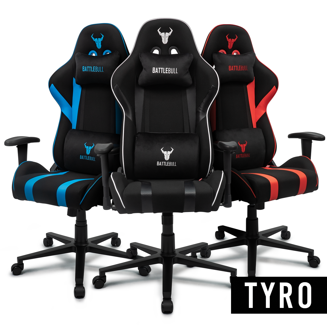Tyro Gaming Chair Red Twelve BattleBull